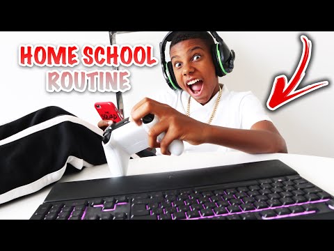 KAILEM'S HOME SCHOOL MORNING ROUTINE