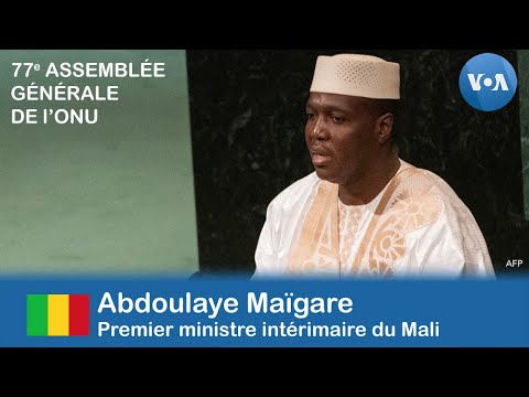 ONU: discours d’Abdoulaye Maïga, Premier ministre intérimaire du Mali