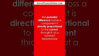 Definition - Ohm's Law