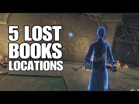 Collect the 5 Lost Books Genshin Impact (All 5 Books)