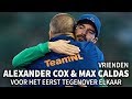 Vrienden Caldas en Cox voor het eerst tegen elkaar