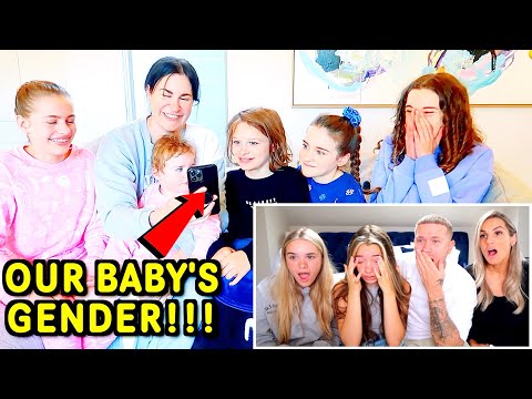 YOUTUBERS React to our BABY’S GENDER... But we still Don’t know 😱