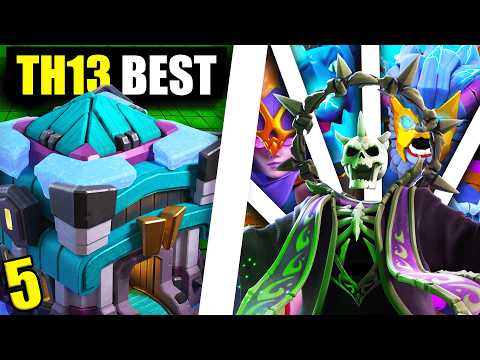 Top 5 "Th13 Attack Strategy" after Spring Trap Update (2025) | Town Hall 13 Best Attack Strategies