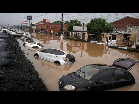 TERROR NO RIO GRANDE DO SUL HOJE! ENCHENTES DEIXA CIDADES INTEIRAS DEBAIXO D'ÁGUA MAIS UMA VEZ
