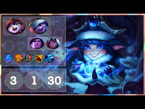 Lulu Support vs Taric 🦋8🦋  [KDA 3-1-30]