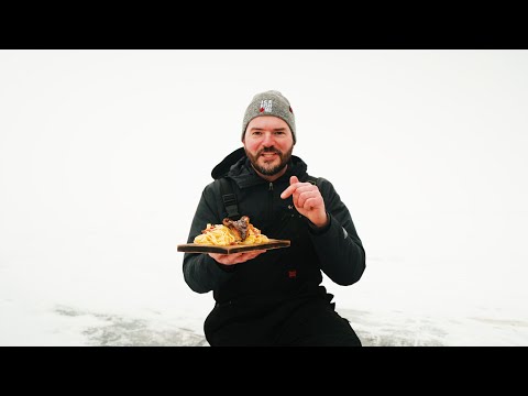 Skin-on Walleye Carbonara - HuntFishMB Recipes