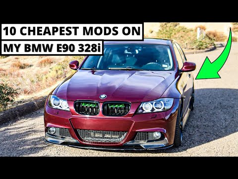 TOP 10 CHEAPEST MODS ON MY BMW E90 328i