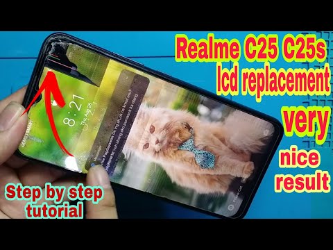 Realme C25 C25s Lcd Screen Replacement  and Disassembly | Step by Step Tutorial #realme#phone#