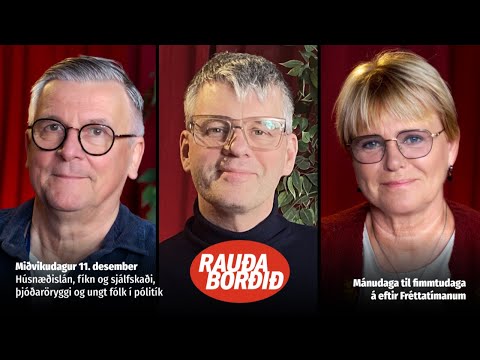 Börn í vanda, reynsluboltar, lögfræði, Evrópa og áfengi um jól