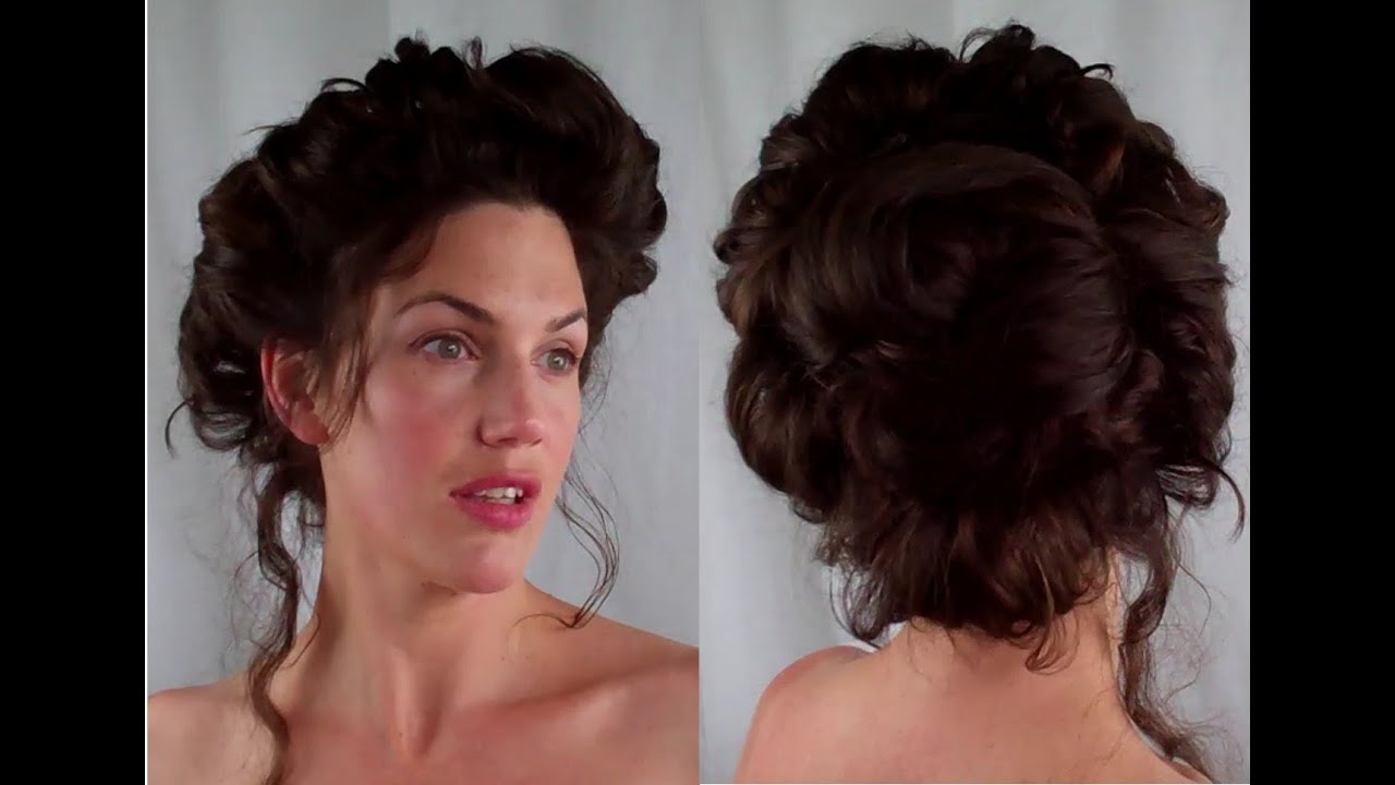How to  GIBSON girl Hair  EDWARDIAN/ VICTORIAN vintage RETRO Hairstyle tutorial - Fitfully Vintage