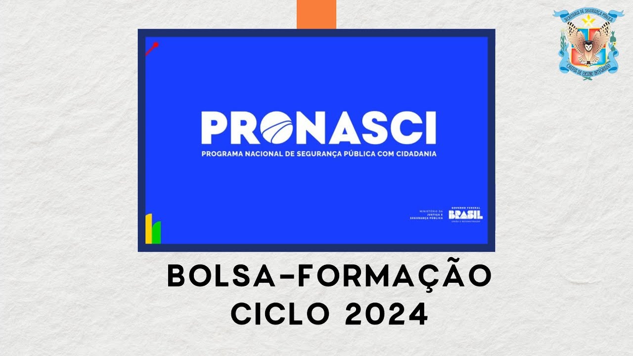 Bolsa-Formação: Ciclo 2024