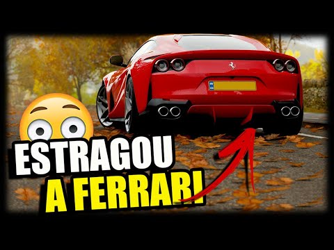 ESTRAGOU A FERRARI COM ESSA RODA - Forza Horizon 4 Online