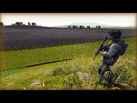 600.000 Zombies vs 10.000 Modern Soldiers | UEBS 2