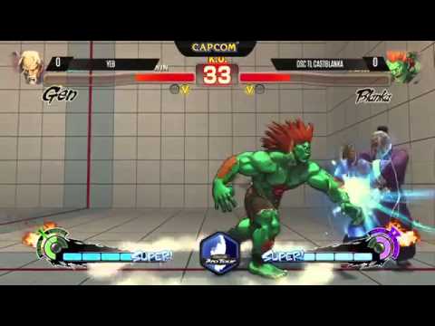 SSF4AE2012 YEB VS DSC TL CASTBLANKA   CPTour FRXVII Day 1