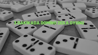 3 Dakikada Domino Zeka Oyunu!