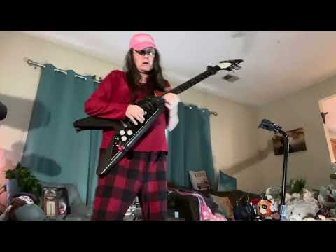 Erica Gibson Flying V 2000s Custom USA 10 to 8 switch strings