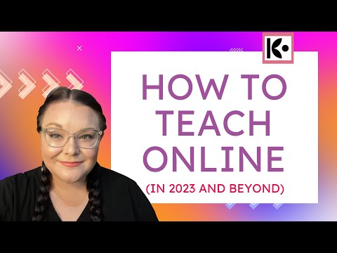 How to Teach Online --In 2023 and Beyond! #onlineteacher #howtoteachonline