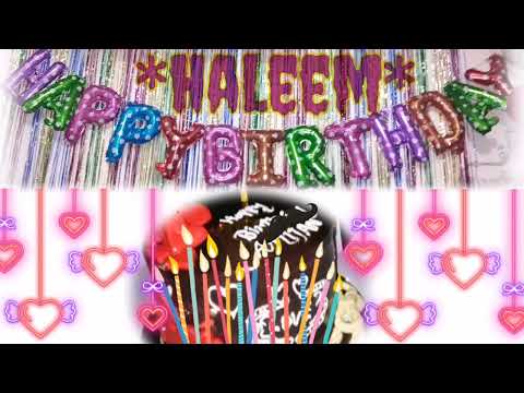 Happy birthday to you haleem |WhatsApp status |HD videos
