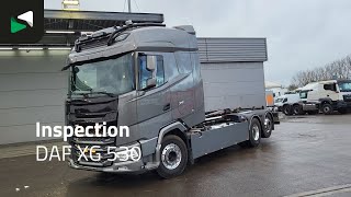 Camion ampliroll DAF XG 530 6X2 HIAB Multilift ULT21S61-WMITF Lift + Steering Axle Re à vendre - Image 4 | Autoline CG Camion ampliroll DAF XG 530 6X2 HIAB Multilift ULT21S61-WMITF Lift + Steering Axle Re | Image 4 - Autoline