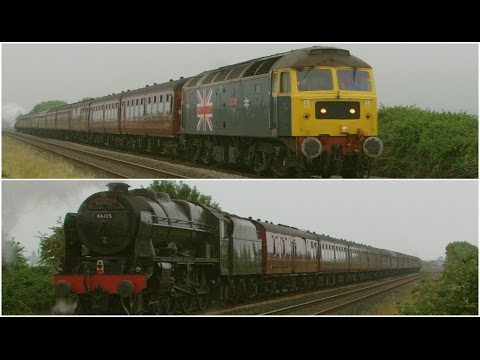 Prestatyn 8.6.2016 - 47580 County of Essex & 46115 Scots Guardsman on Cambrian Coast Express ECS
