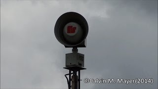 preview picture of video 'Clyde, OH Federal 2001-SRNB Siren Test 10-4-14'