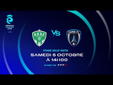 J3 I AS Saint Etienne vs Paris FC en replay (1-0) I ARKEMA Première Ligue 2024-2025