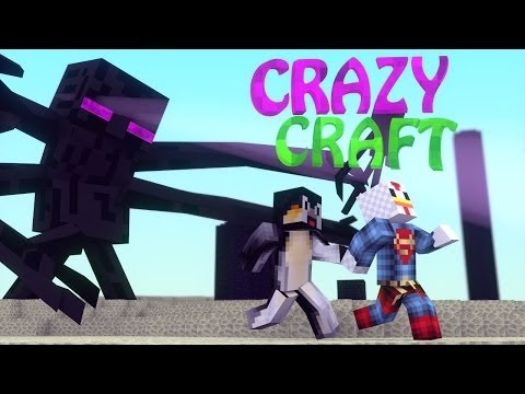 Minecraft | CrazyCraft - OreSpawn Modded Survival Ep 30 - "MUTANT BUTTERFLY BOSS MOD"
