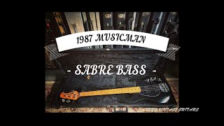 Video thumbnail for 1987 ERNIE BALL MUSICMAN SABRE BASS - Andy's Vintage Guitars by ANDY'S VINTAGE GUITARS
