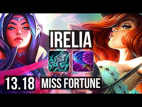 IRELIA & Amumu vs MISS FORTUNE & Galio (ADC) | 4.9M mastery, 2100+ games, 7/2/6 | NA Master | 13.18