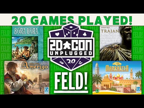 20 Games We Played at 2D Con Unplugged 2025!