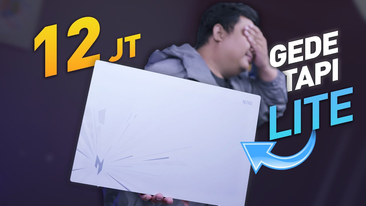 Segini doang KENCENG?🤔 | Review ACER Nitro Lite 16 versi 12 JT!