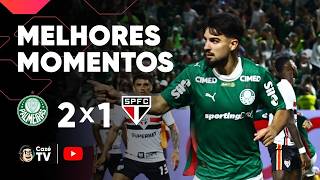 MELHORES MOMENTOS: PALMEIRAS 2 X 1 SÃO PAULO | PAULISTÃO 2026 | SEMIFINAL