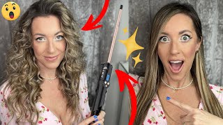 BIG Hair TINY Curling Wand 😱 Try This Now
