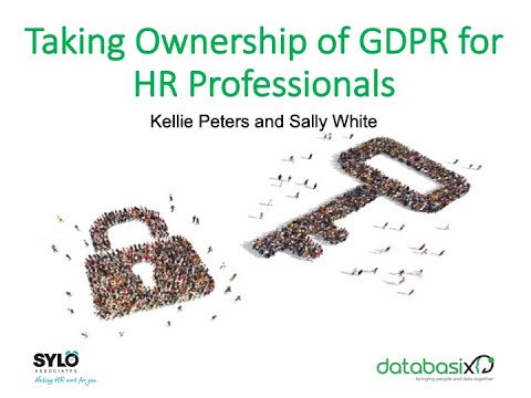 Taking Ownership of GDPR for HR Professionals