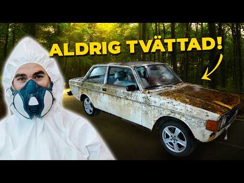 Kan man rädda en Volvo efter 20 år i skogen? 