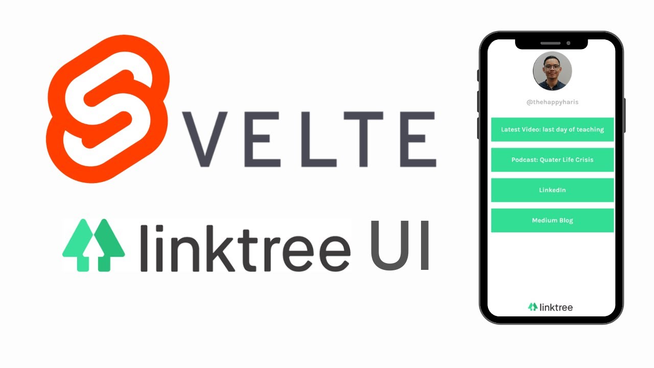 Svelte : Linktree Tutorial