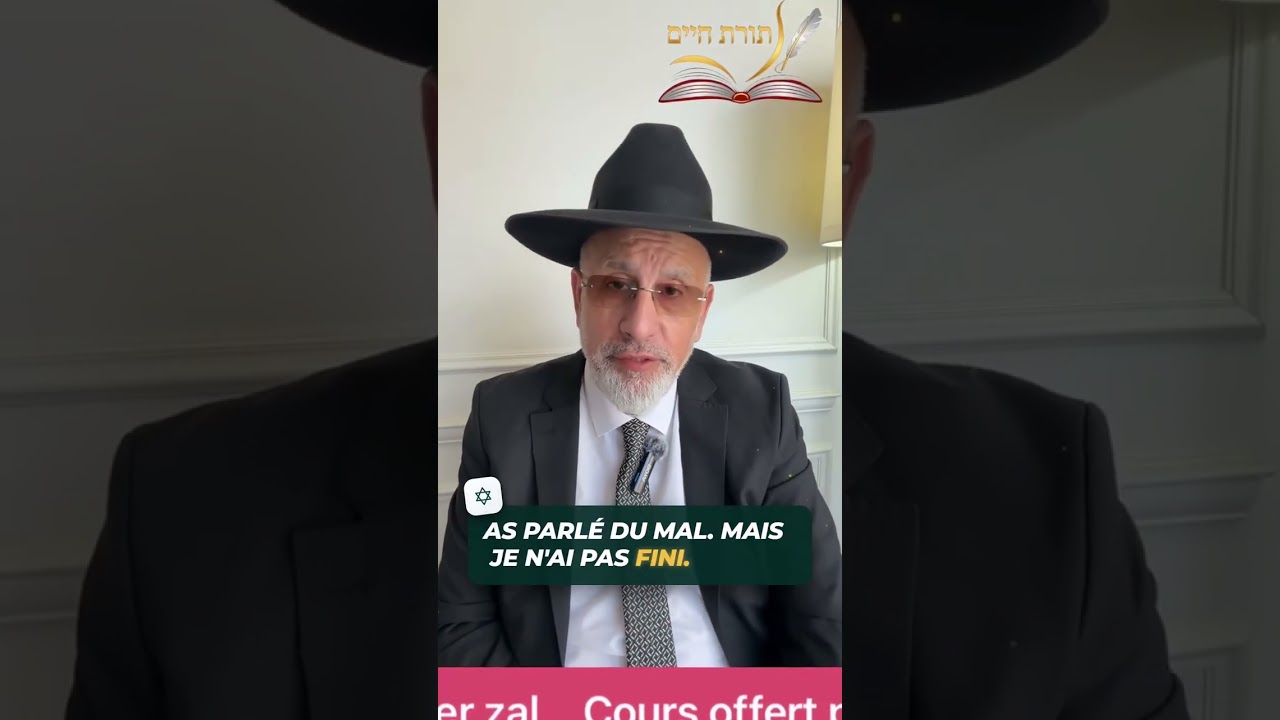 Dire du mal : tu paies les péchés de l'autre ?!