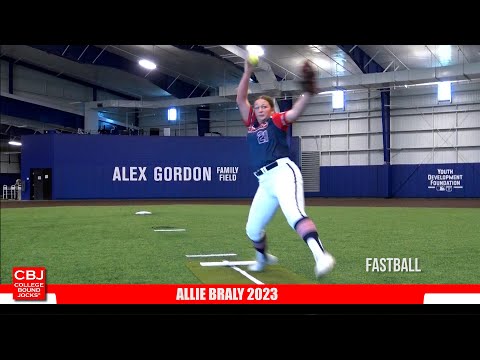Allie Braly 2023 Power Pitcher Softball Skills Video