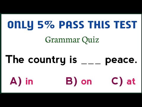 Mixed Grammar Test 🌟 if you score 95% on this quiz, your English is fantastic!