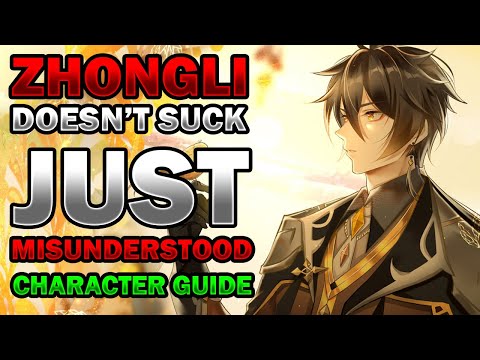 GENSHIN IMPACT ZHONGLI GUIDE, REVIEW AND BUILD | ZHONGLI IS THE MOST MISUNDERSTOOD CHARACTER