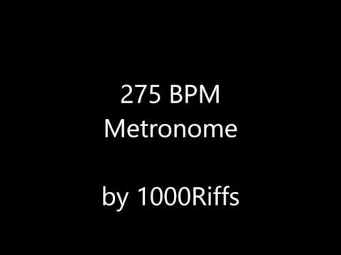 275 BPM Metronome