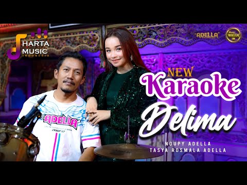 DELIMA KARAOKE   Tasya Rosmala & Nophie Adella   HARTA MUSIC #delima #hartamusic #karaoke