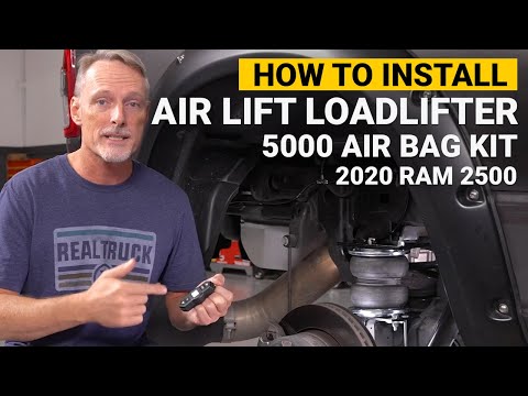 How to Install Air Lift LoadLifter 5000 Air Bag Kit on a 2020 Ram 2500