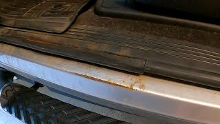 Rocker Panel Rust Repair on Chevy Tahoe
