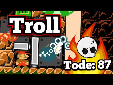 Mario Maker TROLL Level MÜSSEN ILLEGAL sein!