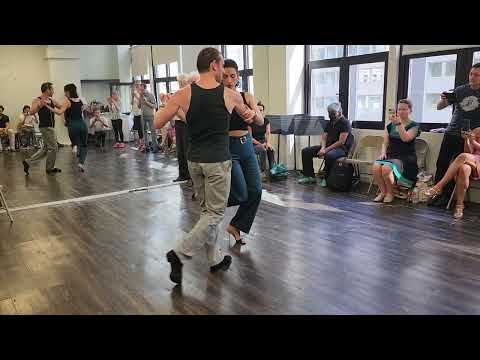 Argentine tango workshop - Sacadas: Virgina Vasconi & Jaimes Friedgen - Nueve Puntos