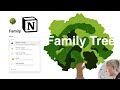 Build With Me: A Family Tree In Notion