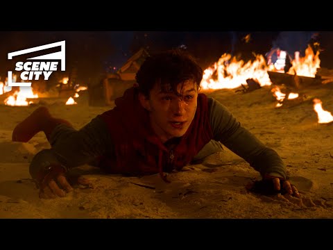 Spider-Man Homecoming: Spider-Man vs. The Vulture Ending Fight Scene (Tom Holland, Michael Keaton)