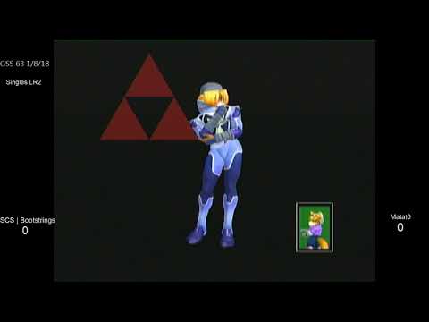 GSS 63 SSBM - Bootstrings (Sheik) vs. Matat0 (Fox) - Melee LR2
