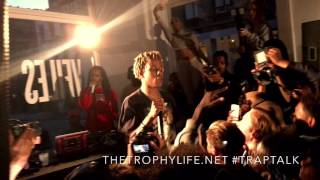 Rich The Kid Turns Up "Trap Talk" Private Listening Session @ VFILES in NY!